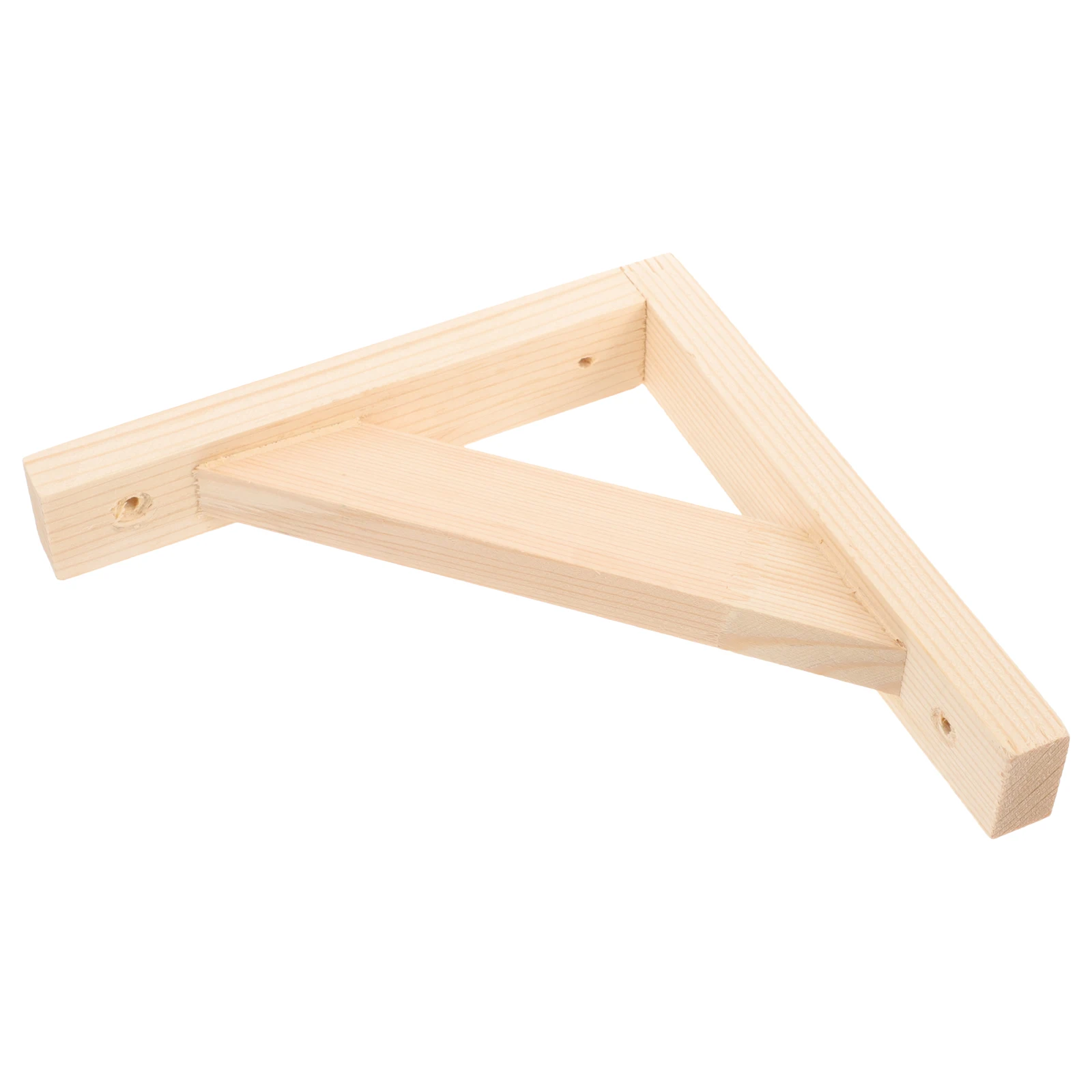 Solid Wood Shelf Bracket 18x18cm Triangle Wall Mount Floating Shelves Durable Heavy Duty Support Brackets Practical Hardware
Solid Wood Shelf Bracket 18x18cm Triangle Wall Mount Floating Shelves Durable Heavy Duty Support Brackets Practical Hardware