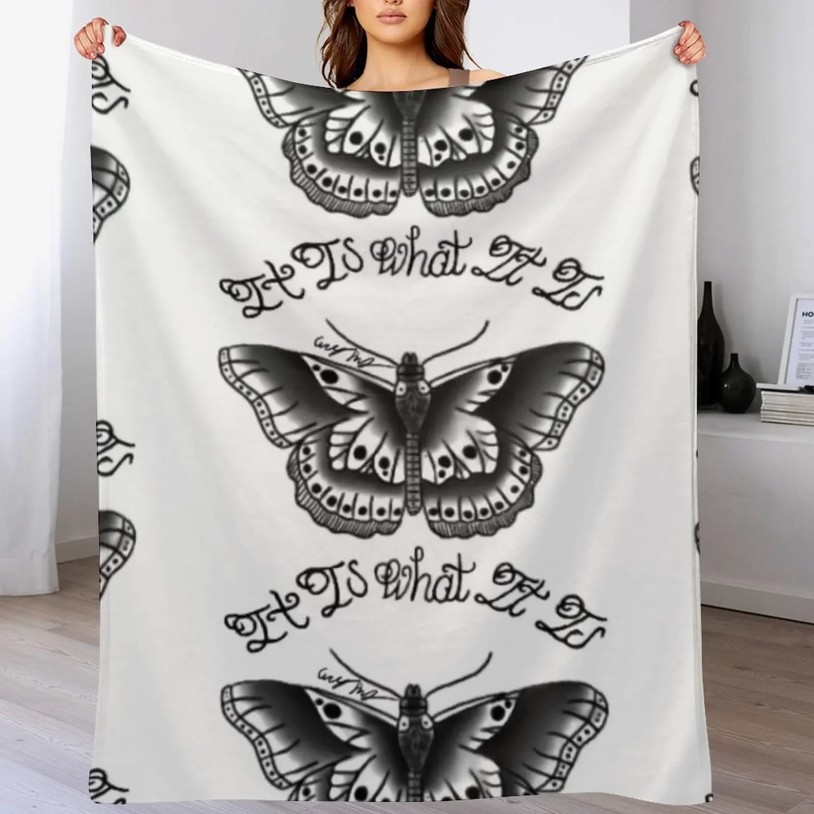 It Is What It Is Tattoo Set Throw Blanket Bed Soft Big Luxury Designer sofa bed Blankets
It Is What It Is Tattoo Set Throw Blanket Bed Soft Big Luxury Designer sofa bed Blankets