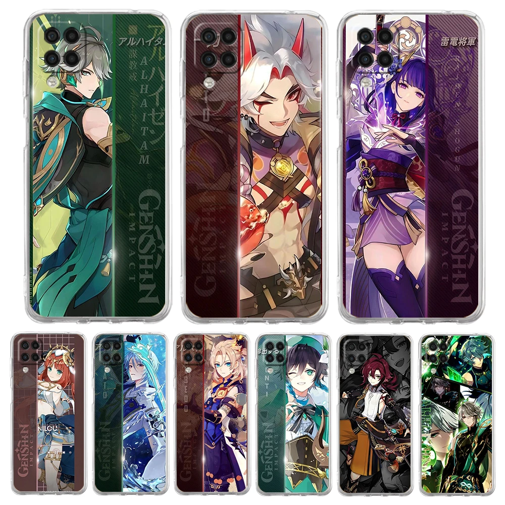 Amine Genshin Impact Game Phone Case for Samsung Galaxy A13 A22 A32 A52 A53 A72 A51 A71 A11 A31 A41 A21S 5G Transparent Shell
Amine Genshin Impact Game Phone Case for Samsung Galaxy A13 A22 A32 A52 A53 A72 A51 A71 A11 A31 A41 A21S 5G Transparent Shell