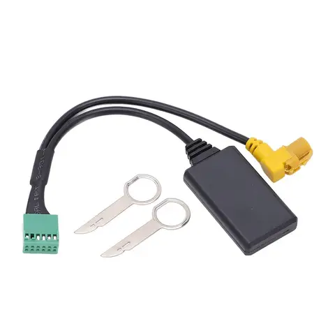 TRD For Audi A4 A6 Q5 Q7 A5 S5 3G AMI 12Pin Bluetooth 5.0 AUX Cable Adapter Wireless Audio Input Replacement