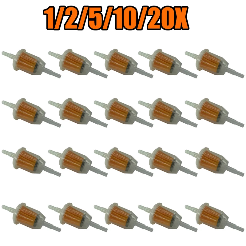 1/2/5/10/20X Car Oil Filter Inline Gas Fuel Filter Gas Line Filters Tool for ID 6mm Or 8mm Pipe Motorcycle Scooter Dirt Bike ATV
1/2/5/10/20X Car Oil Filter Inline Gas Fuel Filter Gas Line Filters Tool for ID 6mm Or 8mm Pipe Motorcycle Scooter Dirt Bike ATV