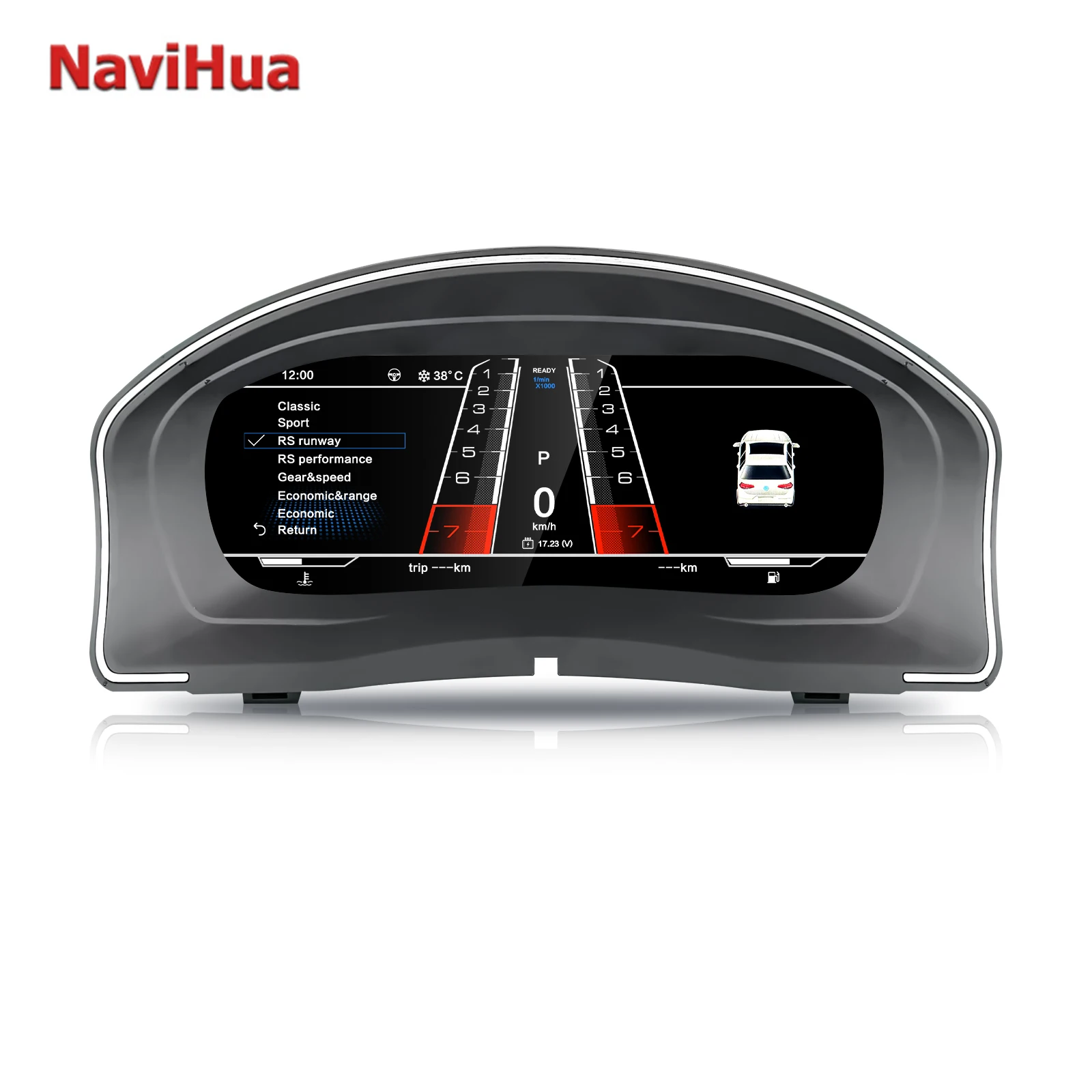 Navihua for Volkswagen VW Golf 5 2006 Car Upgrade LCD Dashboard Car Digital Cluster Auto Speedometer Linux Sytsem Instrument
Navihua for Volkswagen VW Golf 5 2006 Car Upgrade LCD Dashboard Car Digital Cluster Auto Speedometer Linux Sytsem Instrument