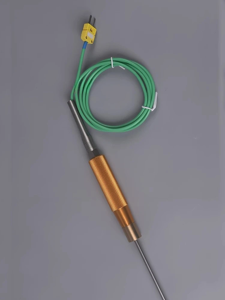 K-type N-type first-class precision handheld armored thermocouple high temperature resistance 1200 ℃ laboratory special
K-type N-type first-class precision handheld armored thermocouple high temperature resistance 1200 ℃ laboratory special