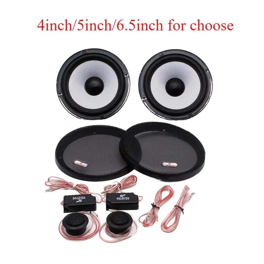 New Arrival 4inch/5inch/6.5inch for choose Car Audio Speaker Set Full Range Electric Horn Designed for Vehicle 1 Year Warranty
New Arrival 4inch/5inch/6.5inch for choose Car Audio Speaker Set Full Range Electric Horn Designed for Vehicle 1 Year Warranty