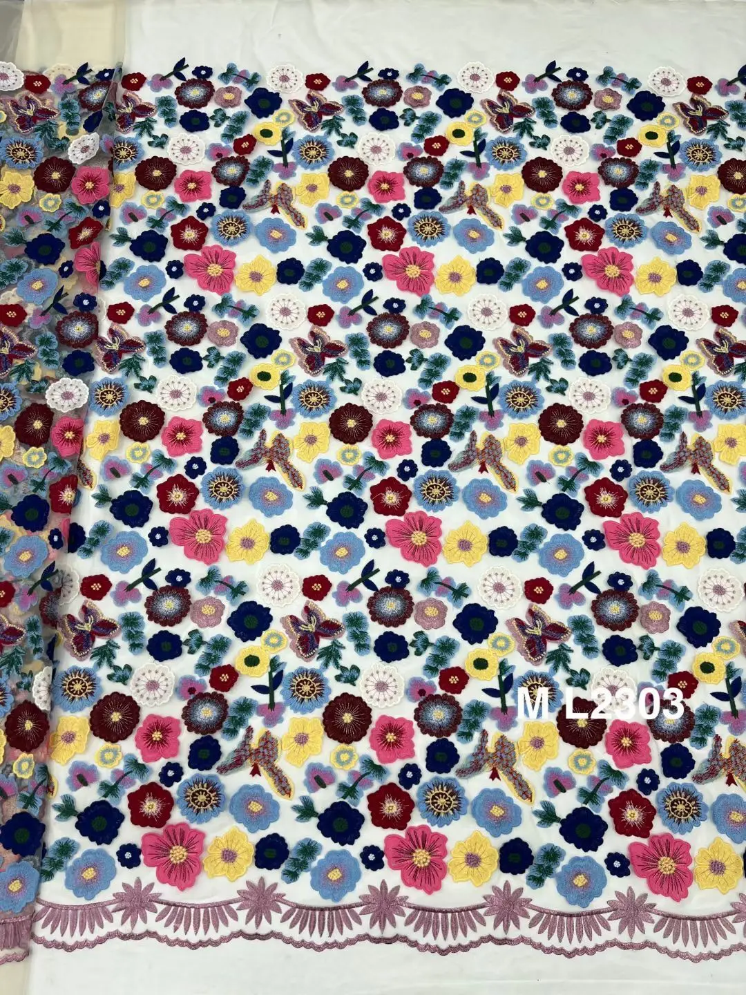 Nigerian Embroidery Lace High Quality French J-1308102 Tulle African flowers Lace Fabric for Luxury Wedding Party
Nigerian Embroidery Lace High Quality French J-1308102 Tulle African flowers Lace Fabric for Luxury Wedding Party