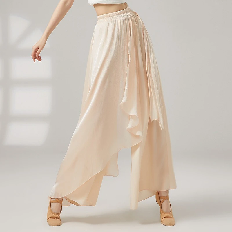 Classical Dance Practice Clothes Women Flowing Wide-leg Trousers Adult Girl Dance Costumes Modern Dance Long Pants
Classical Dance Practice Clothes Women Flowing Wide-leg Trousers Adult Girl Dance Costumes Modern Dance Long Pants