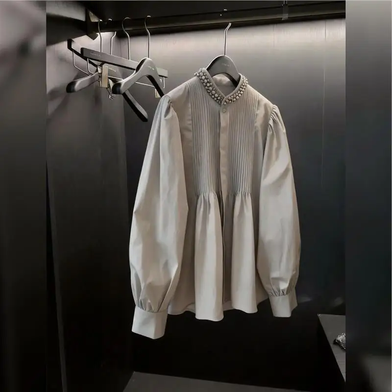 Elegant Unique Long Sleeve Women's Top Fashionable Design Spring 2026 Casual Loose Fit French Style plus Size Inner Wear
Elegant Unique Long Sleeve Women's Top Fashionable Design Spring 2026 Casual Loose Fit French Style plus Size Inner Wear