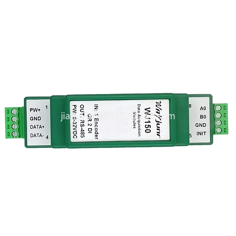 Высокоскоростной счетчик DI Modbus RTU Модуль WJ150-485 1-сторонний энкодер Счетчик импульсных сигналов или 2-сторонний
Высокоскоростной счетчик DI Modbus RTU Модуль WJ150-485 1-сторонний энкодер Счетчик импульсных сигналов или 2-сторонний