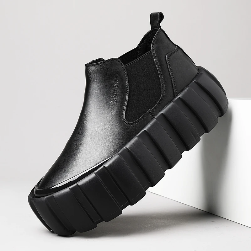 Новые мужские осенне-зимние модные универсальные повседневные кожаные ботинки челси на толстой подошве с низким верхом 251010
Новые мужские осенне-зимние модные универсальные повседневные кожаные ботинки челси на толстой подошве с низким верхом 251010