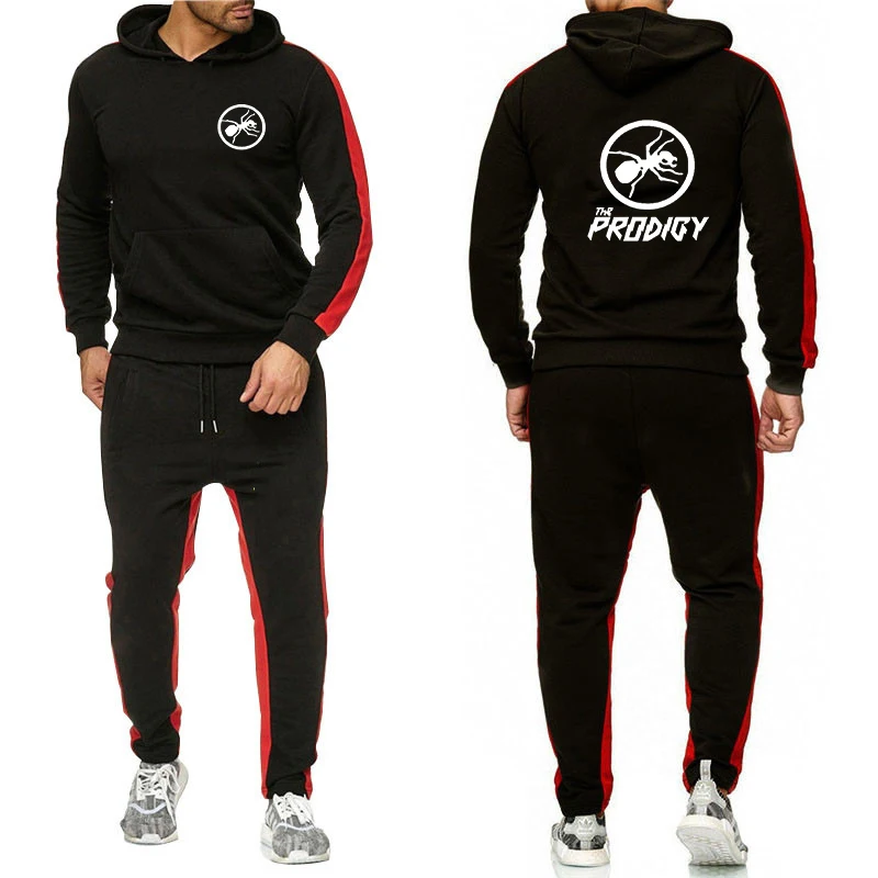 Men The Prodigy Punk Bigbeat Rock Band Solid Color Long Sleeves Two Pieces Set hooded Sweatshirt Sportswear Hoodie + Pants Suit
Men The Prodigy Punk Bigbeat Rock Band Solid Color Long Sleeves Two Pieces Set hooded Sweatshirt Sportswear Hoodie + Pants Suit