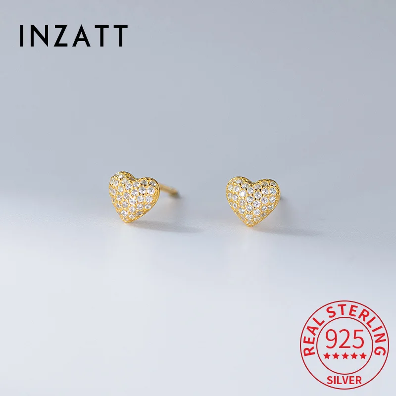 INZATT настоящее серебро 925 пробы с цирконием в форме сердца мини-серьги-гвоздики для женщин милые изящные ювелирные изделия легкие роскошные усовершенствованные аксессуары
INZATT настоящее серебро 925 пробы с цирконием в форме сердца мини-серьги-гвоздики для женщин милые изящные ювелирные изделия легкие роскошные усовершенствованные аксессуары