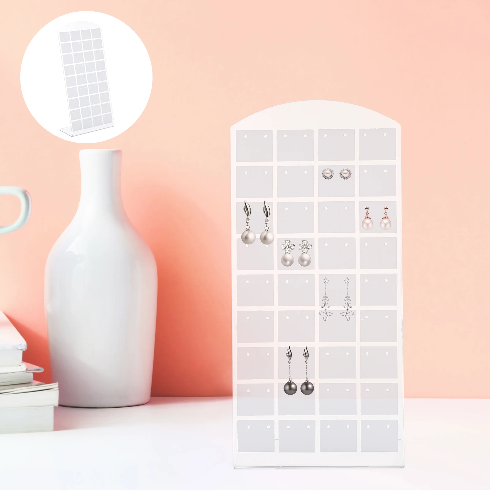 10pcs Earring Display Stand Durable Plastic Jewelry Storage Rack Organizer For Studs Desktop Holder Showcase Rack Stand
10pcs Earring Display Stand Durable Plastic Jewelry Storage Rack Organizer For Studs Desktop Holder Showcase Rack Stand