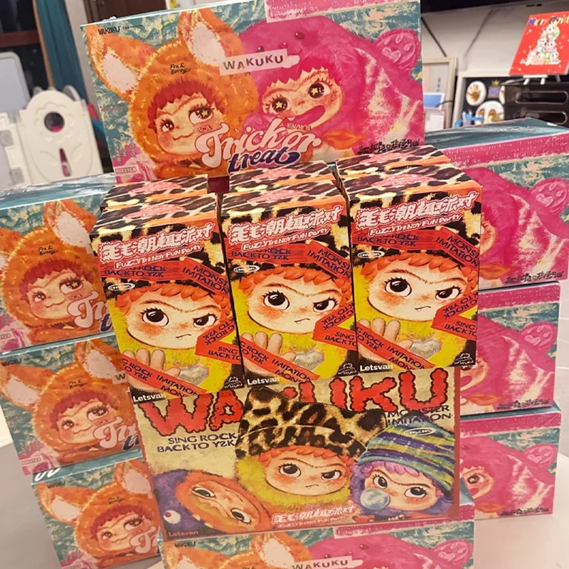 Wakuku V1 Blind Box Fuzzy Trendy Fun Party Series Mystery Box Cute Doll Surprise Bag Pendant Doll Toy Decoration Gift Toy
Wakuku V1 Blind Box Fuzzy Trendy Fun Party Series Mystery Box Cute Doll Surprise Bag Pendant Doll Toy Decoration Gift Toy