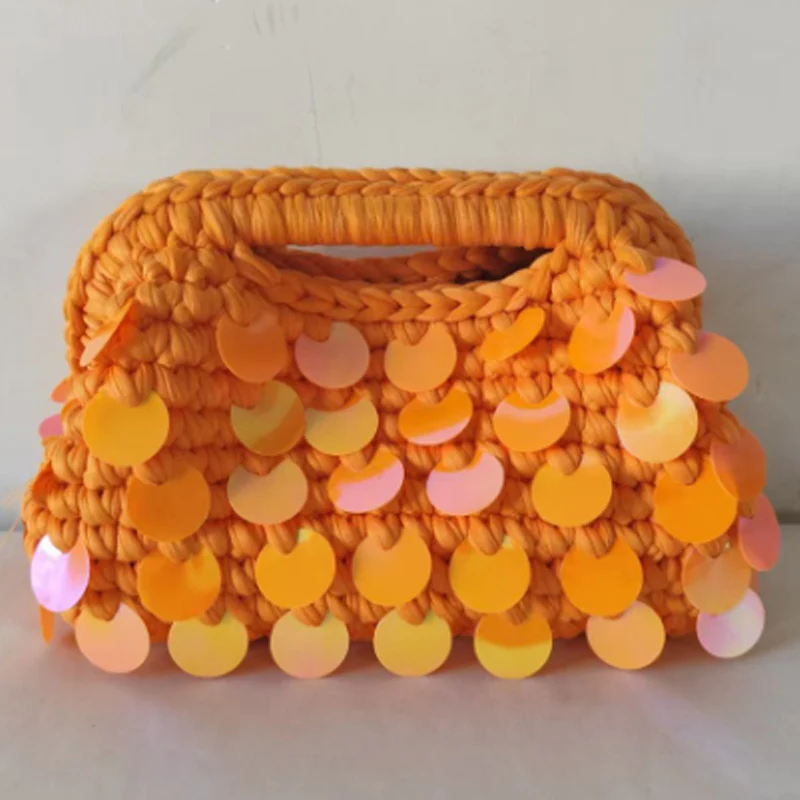 2026 New Hand Woven Multi-color Sequin Clip Bag Fashionable Cloth Strip Handbag Women bag
2026 New Hand Woven Multi-color Sequin Clip Bag Fashionable Cloth Strip Handbag Women bag