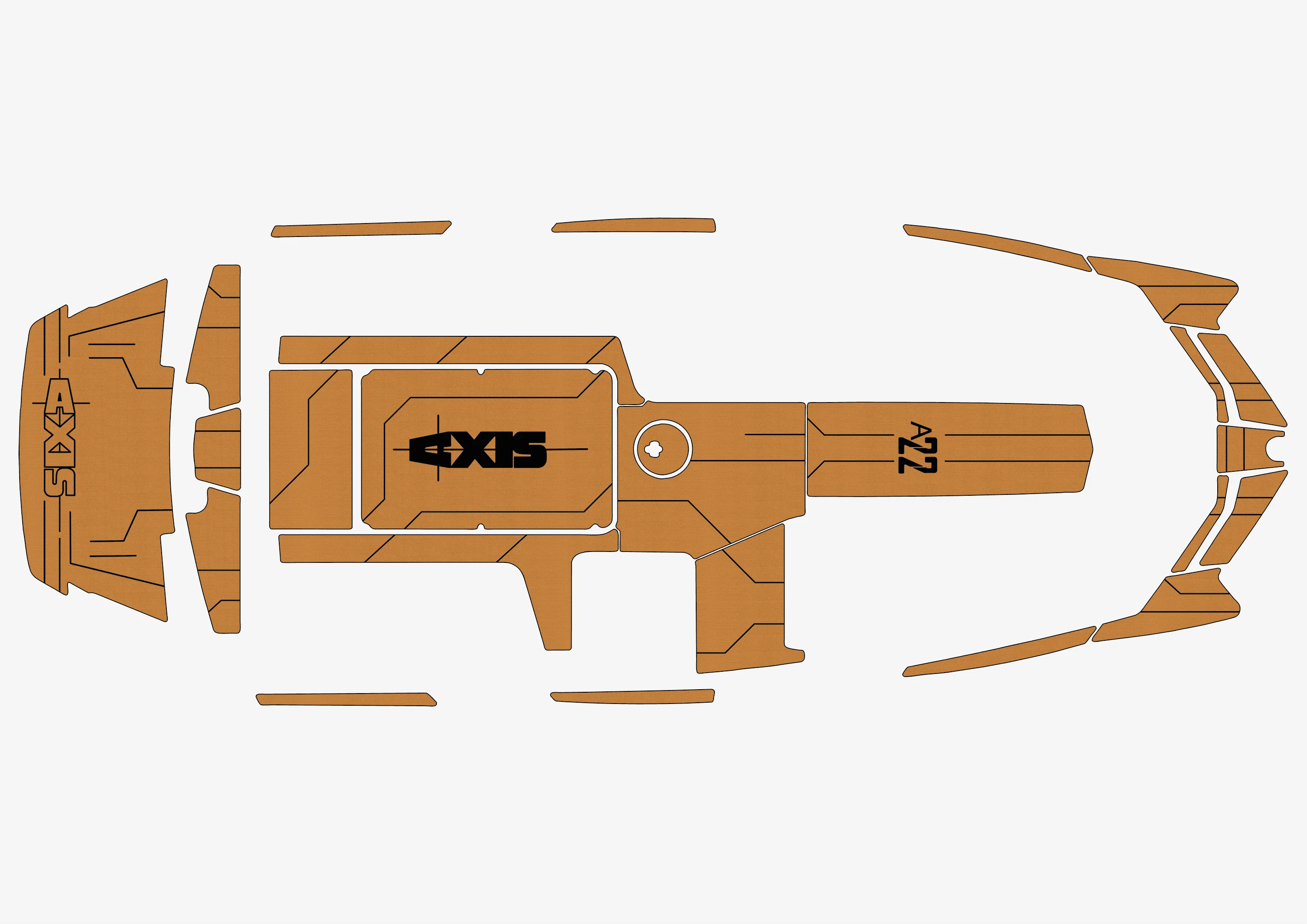 2018 AXIS A22 1/4" 6mm EVA foam Non-Slip PVC Teak Decking marine Mat aqua gatorstep carpet Marine Floor
2018 AXIS A22 1/4" 6mm EVA foam Non-Slip PVC Teak Decking marine Mat aqua gatorstep carpet Marine Floor