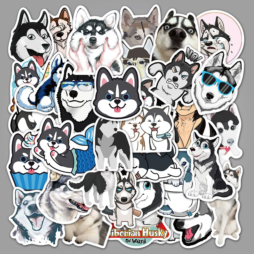 10/50PCS Cute Funny Husky Dog Waterproof Graffiti Sticker Aesthetic Decoration Scrapbooking Laptop Phone Guitar stickers Kids To
10/50PCS Cute Funny Husky Dog Waterproof Graffiti Sticker Aesthetic Decoration Scrapbooking Laptop Phone Guitar stickers Kids To