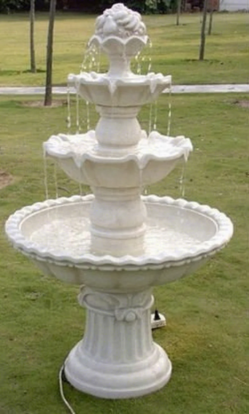 White Marble Water Fountain
White Marble Water Fountain