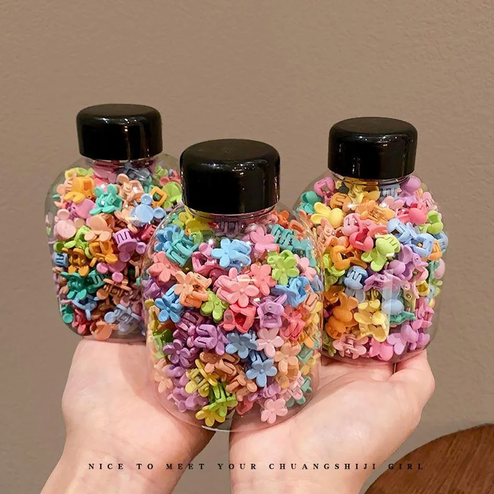 50pcs/set Hair Claws Candy Color Flower Star Hairpin Side Clip Girls Cute Mini Hair Clip Bangs Clip Korean Hair Accessories
50pcs/set Hair Claws Candy Color Flower Star Hairpin Side Clip Girls Cute Mini Hair Clip Bangs Clip Korean Hair Accessories