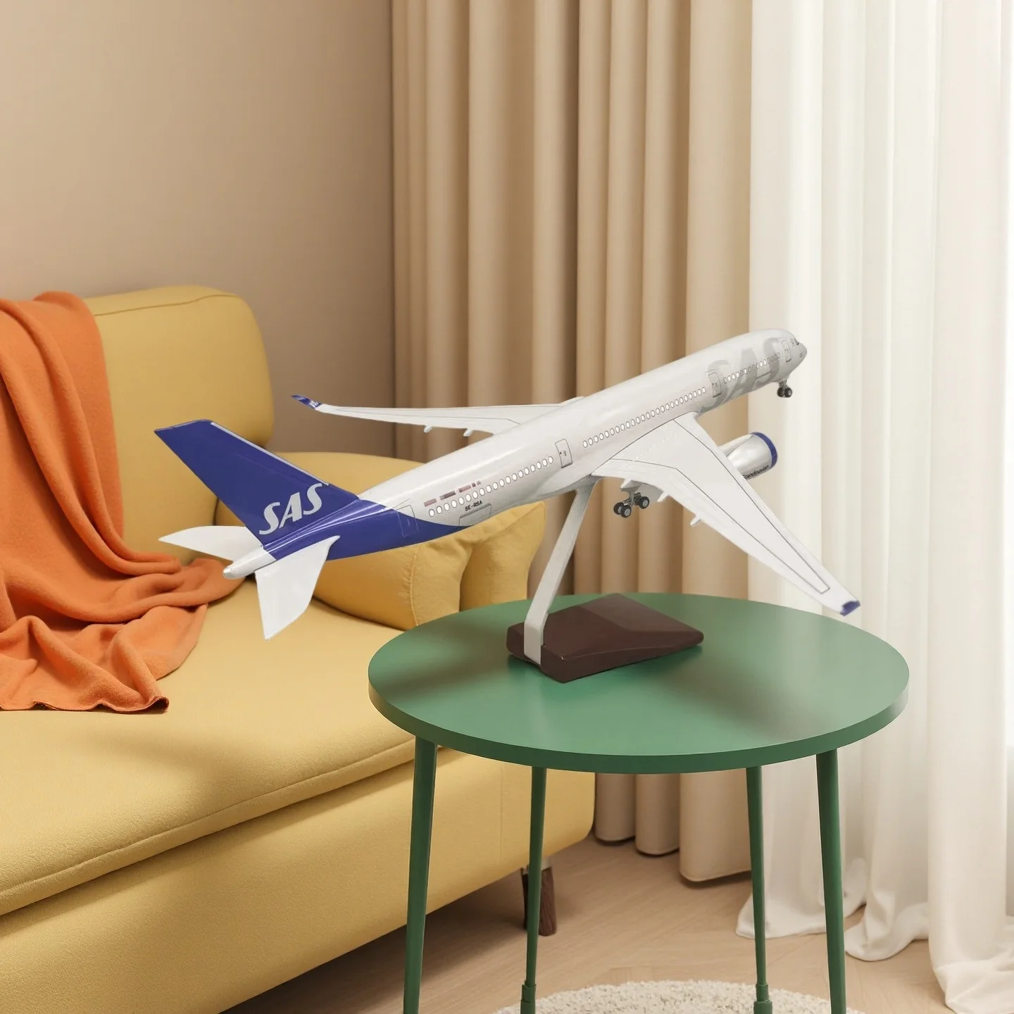 Model Plane 1:142 Scale A350-900 SAS Airplanes Model 47CM Scandinavian Airlines Aircraft Diecast for Aviation Enthusiasts Gift
Model Plane 1:142 Scale A350-900 SAS Airplanes Model 47CM Scandinavian Airlines Aircraft Diecast for Aviation Enthusiasts Gift