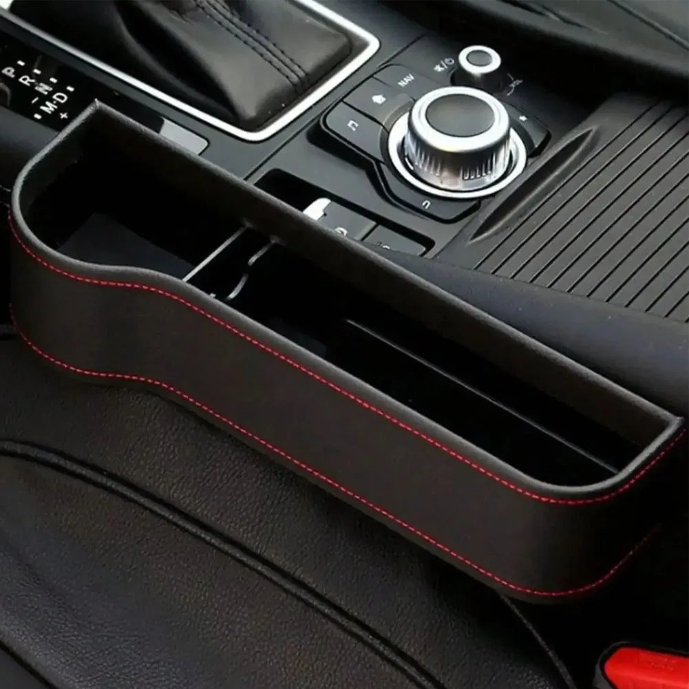 PU Leather Car Seat Gap Storage Box Universal Seat Gap Slit Box With Charging Hole Phone Bottle Keys Holder Box Auto Organizer
PU Leather Car Seat Gap Storage Box Universal Seat Gap Slit Box With Charging Hole Phone Bottle Keys Holder Box Auto Organizer