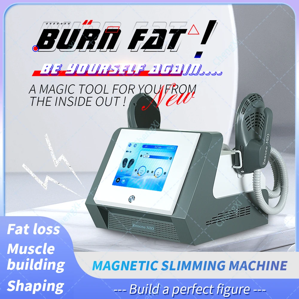 2025 Portable 6500W 15Tesla HIEMT RF Stimulation Muscle Growth Emsone NEO Weight Loss and Shaping Machine
2025 Portable 6500W 15Tesla HIEMT RF Stimulation Muscle Growth Emsone NEO Weight Loss and Shaping Machine