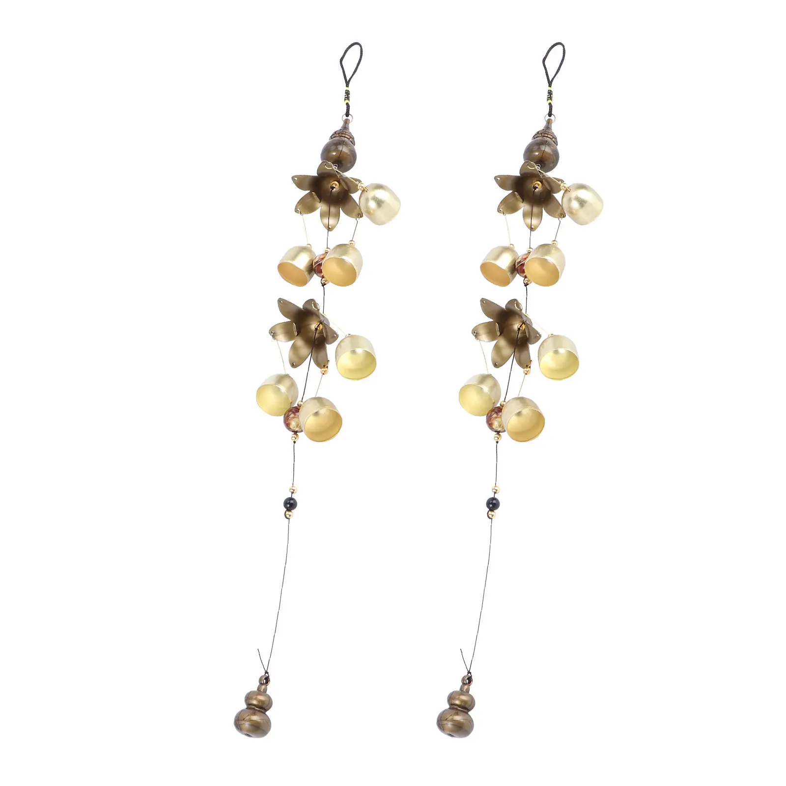 2Pcs Metal Wind Bell Lucky Gourd Shape Feng Shui Wind Chimes for Garden Home Outdoor Patio Hanging Decor Prosperity Charm
2Pcs Metal Wind Bell Lucky Gourd Shape Feng Shui Wind Chimes for Garden Home Outdoor Patio Hanging Decor Prosperity Charm