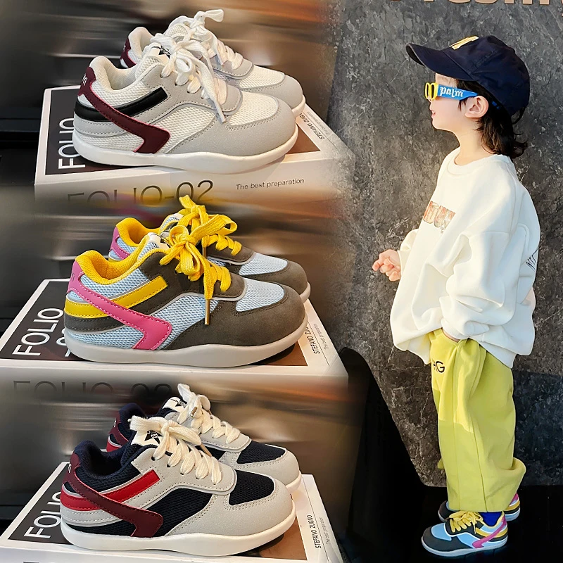 Kids Sneakers 2025 Autumn New Lightweight Soft Sole Casual Sports Shoes for Boys Girls Children's De Training Board Shoes
Kids Sneakers 2025 Autumn New Lightweight Soft Sole Casual Sports Shoes for Boys Girls Children's De Training Board Shoes