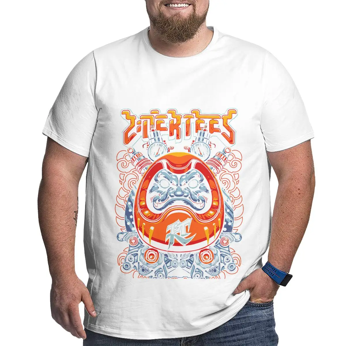 Funny Graphic Big Size Men's T-shirt White T Shirts for Big and Tall Man Clothing Cotton Short Sleeve Top Tees 1X-6X Plus Size
Funny Graphic Big Size Men's T-shirt White T Shirts for Big and Tall Man Clothing Cotton Short Sleeve Top Tees 1X-6X Plus Size
