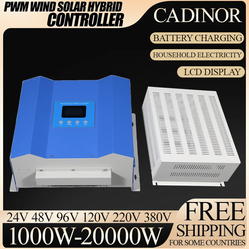 PWM Wind Solar Hybrid System 1000W-20000W 24V-380V Powerful Wind Solar Hybrid Controller Boost Charge With Dump Load For Home
PWM Wind Solar Hybrid System 1000W-20000W 24V-380V Powerful Wind Solar Hybrid Controller Boost Charge With Dump Load For Home