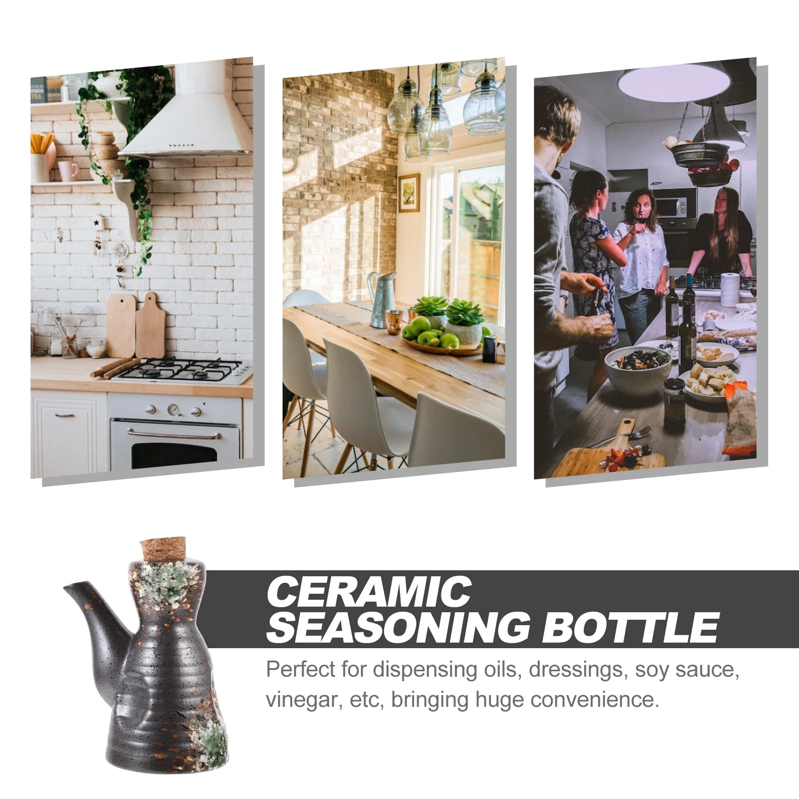 1pc Japanese Style Ceramic Soy Sauce Dispenser No Drip Spout For Oil Vinegar Condiment Storage Pot Household
1pc Japanese Style Ceramic Soy Sauce Dispenser No Drip Spout For Oil Vinegar Condiment Storage Pot Household