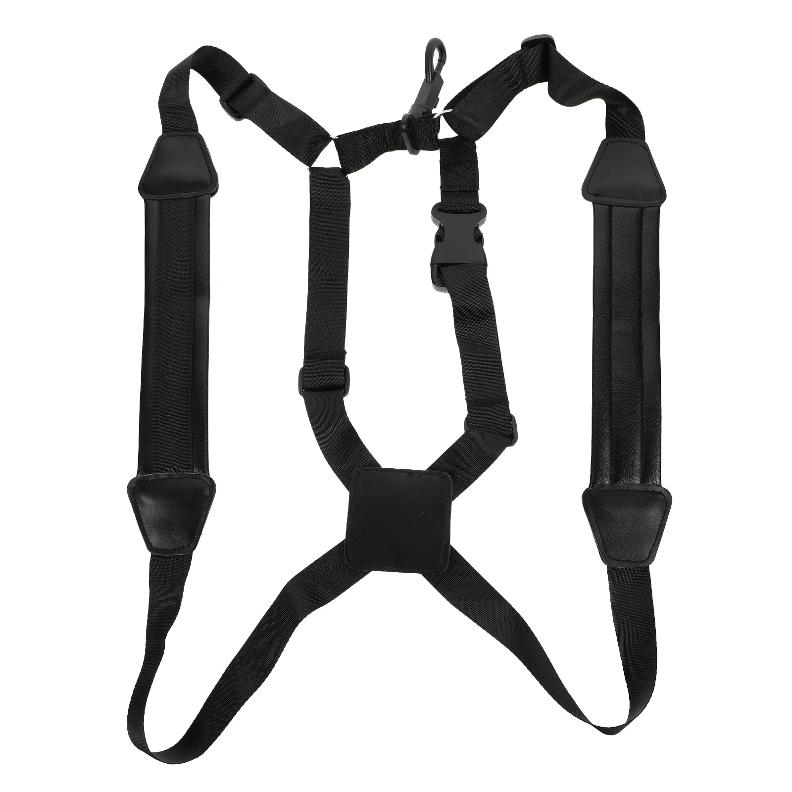 Padded Double Shoulder Saxophone Strap Black Cowhide Adjustable Suspenders Accessories Sax Tool Musical Instruments
Padded Double Shoulder Saxophone Strap Black Cowhide Adjustable Suspenders Accessories Sax Tool Musical Instruments
