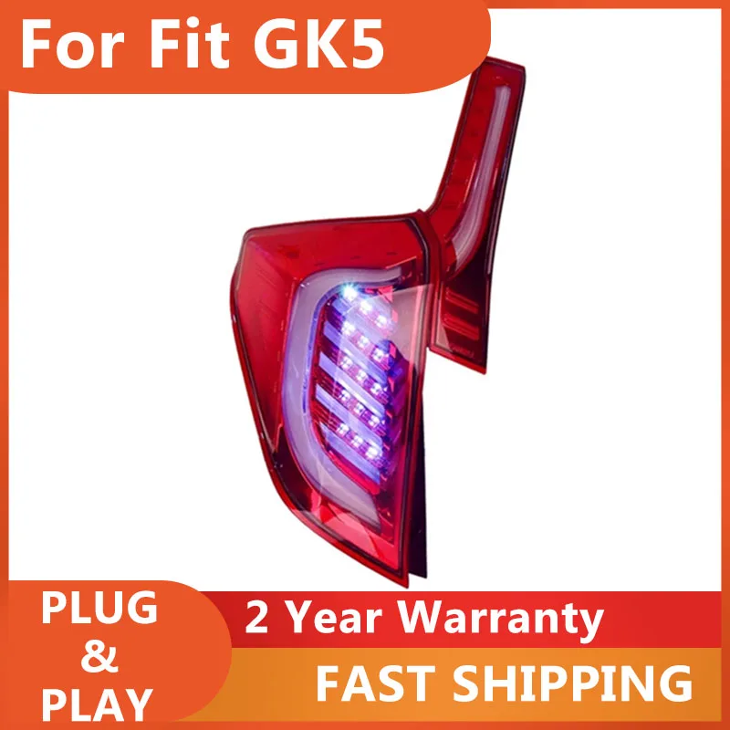 KOWELL Car Styling For Honda Fit GK5 Taillight 2014-2017 Fit GK 5 Light Rear DRL Fog Brake Turn Signal Reversing
KOWELL Car Styling For Honda Fit GK5 Taillight 2014-2017 Fit GK 5 Light Rear DRL Fog Brake Turn Signal Reversing