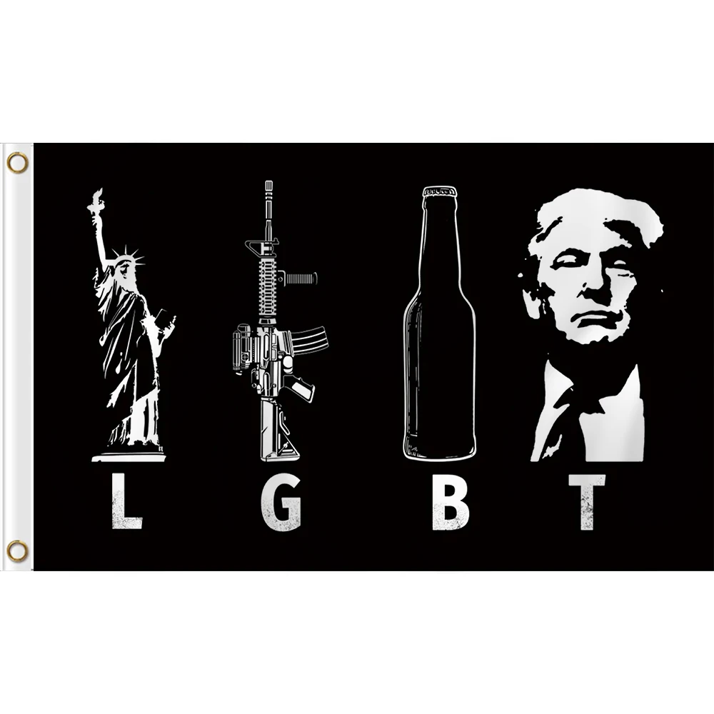 Custom Flag 90x150cm LGBT Donald Trump flag Custom any size Trump flag Tapestry 100D polyester
Custom Flag 90x150cm LGBT Donald Trump flag Custom any size Trump flag Tapestry 100D polyester