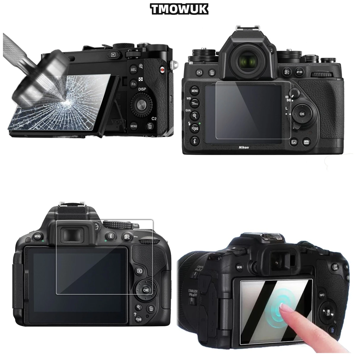 For Nikon D5300 D54 D5500 D5600 Anti-Glare Tempered Glass Photography Camera LCD Screen Protector
For Nikon D5300 D54 D5500 D5600 Anti-Glare Tempered Glass Photography Camera LCD Screen Protector