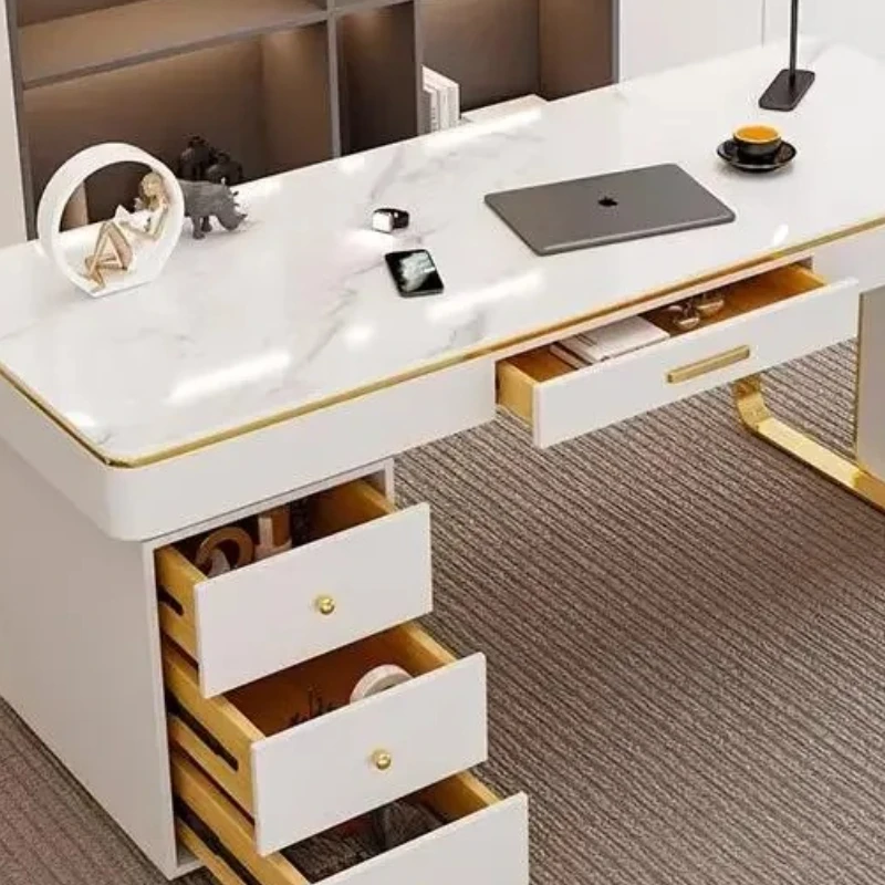 Computer Desks Office Boss Table Organiser Fancy Storage Workshop Light Luxury Cabinet Sillas Para Escritorio Desk Furniture
Computer Desks Office Boss Table Organiser Fancy Storage Workshop Light Luxury Cabinet Sillas Para Escritorio Desk Furniture