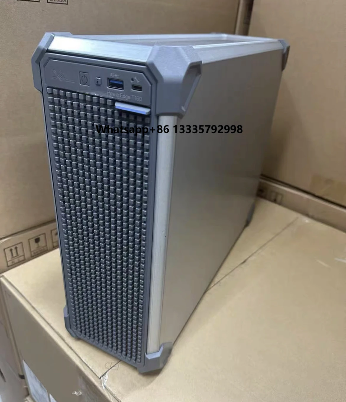 New DELLs PowerEdge T160 Server Intel' E-2434 4C 3.4GHZ 2*32G DDR5 2*960G SSD SATA PERC H755 300W Power
New DELLs PowerEdge T160 Server Intel' E-2434 4C 3.4GHZ 2*32G DDR5 2*960G SSD SATA PERC H755 300W Power