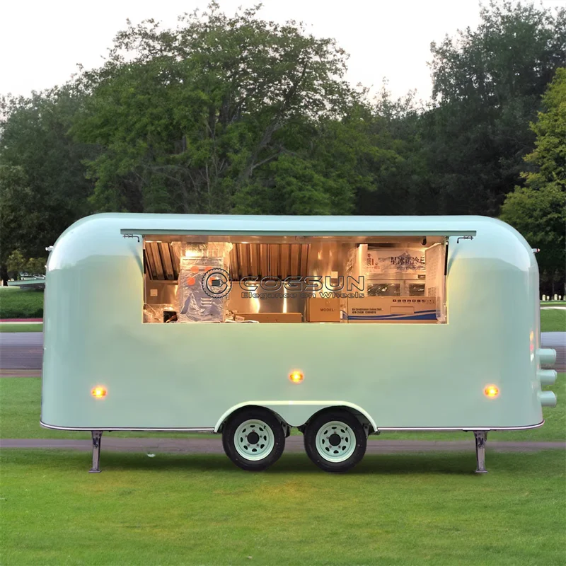 Stainless Steel BBQ Food Truck with Full Kitchen Designed for High Volume Cooking
Stainless Steel BBQ Food Truck with Full Kitchen Designed for High Volume Cooking