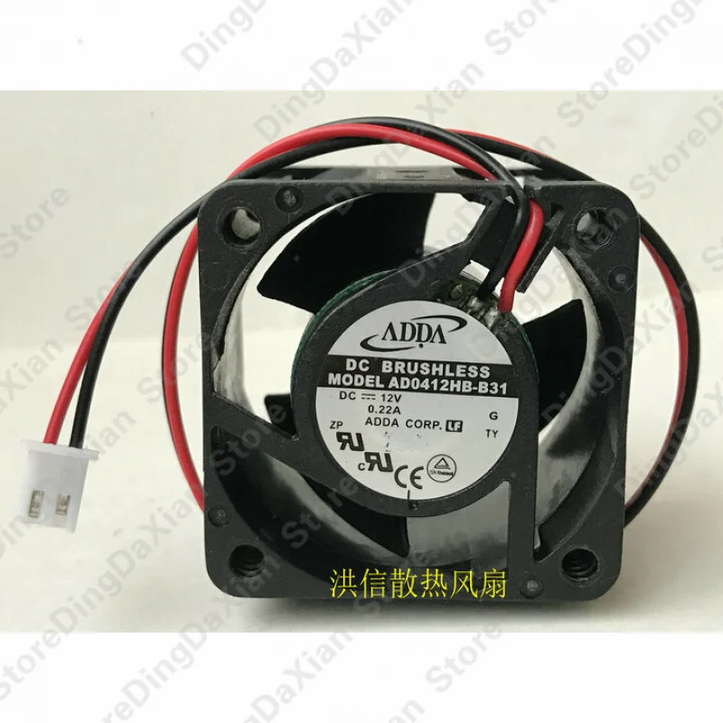 L+For ADDA AD0412HB-B31 DC12V 0.22A 4028 2-wire axial cooling fan1pcs
L+For ADDA AD0412HB-B31 DC12V 0.22A 4028 2-wire axial cooling fan1pcs