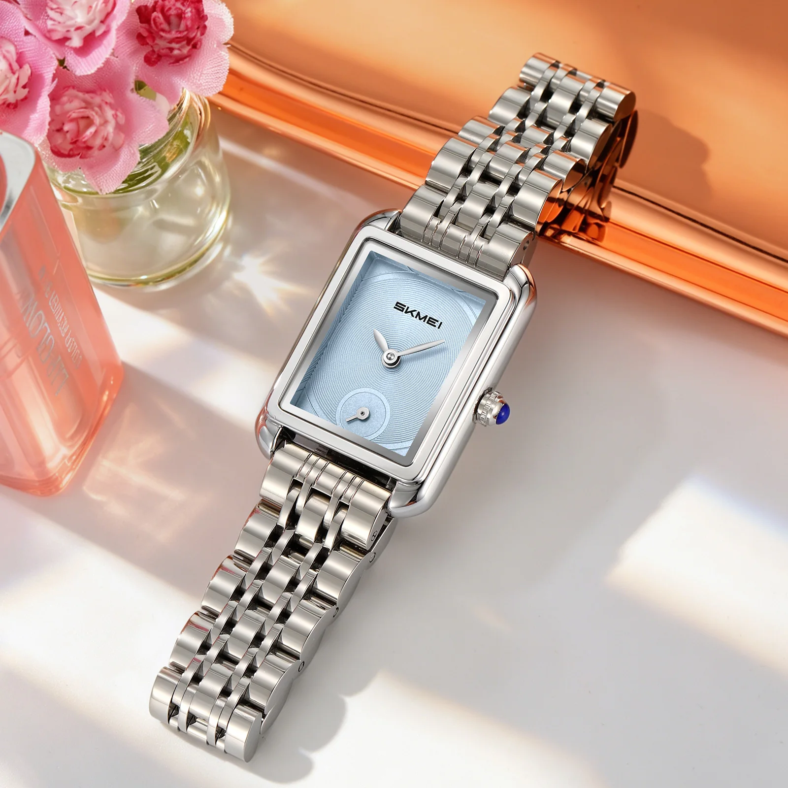 SKMEI 2670 Elegant Quartz Watches For Women 30M Waterproof Wristwatch Fashion Watch Stainless Steel Band Strap Chrono Female
SKMEI 2670 Elegant Quartz Watches For Women 30M Waterproof Wristwatch Fashion Watch Stainless Steel Band Strap Chrono Female