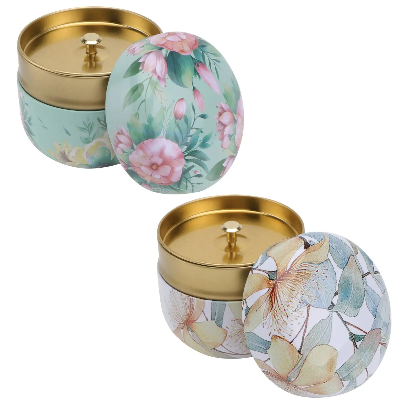 2 Pcs Tea Tin Canisters Round Sealed Candy Jars Scented Storage Boxes Food Containers Tinplate Portable Decorative
2 Pcs Tea Tin Canisters Round Sealed Candy Jars Scented Storage Boxes Food Containers Tinplate Portable Decorative