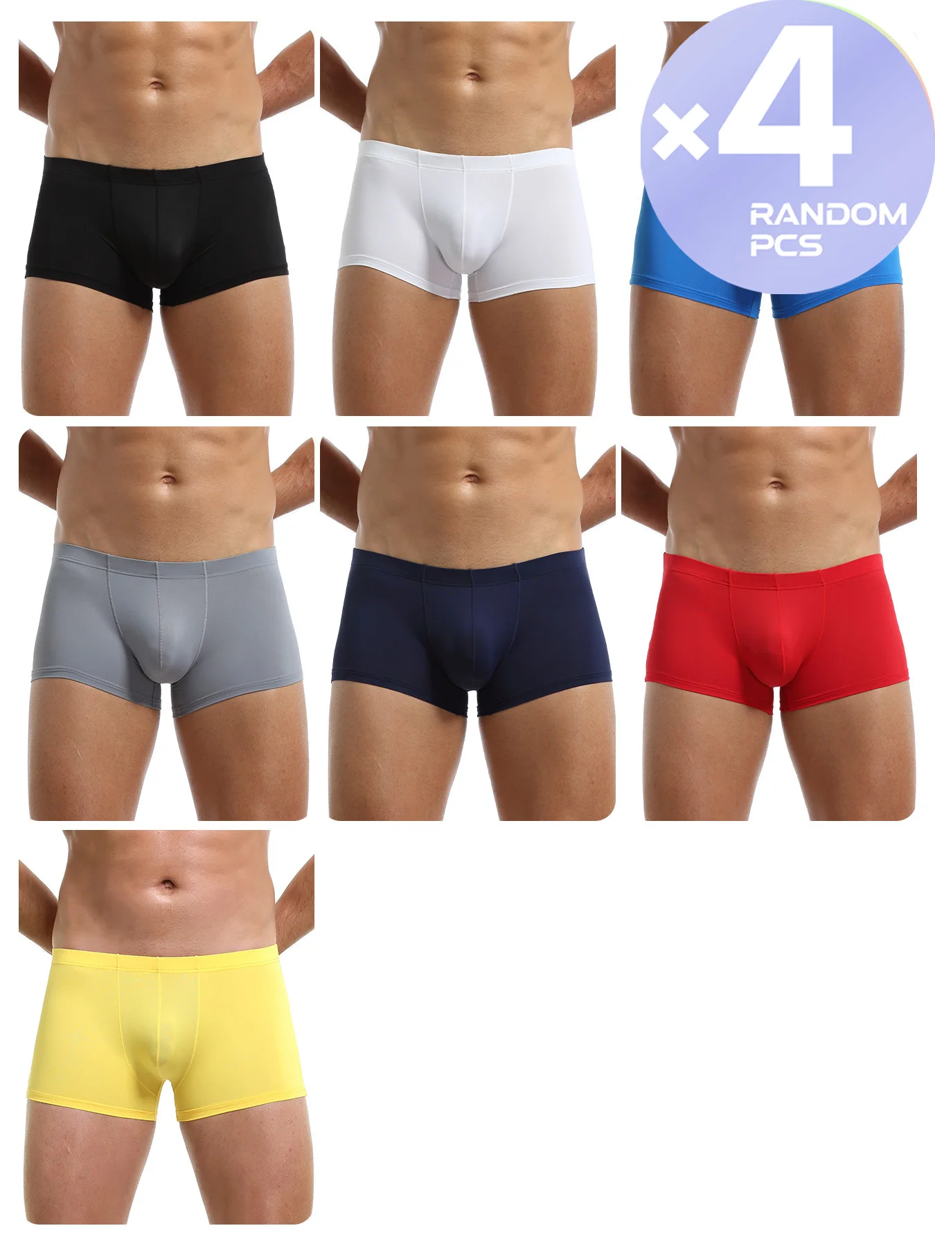 Men's viscose Boxer Breathable Panties Male Large Ultra Thin Boxer Shorts Sexy Underwears Promotion Randomly 4pcs S M L XL XXL
Men's viscose Boxer Breathable Panties Male Large Ultra Thin Boxer Shorts Sexy Underwears Promotion Randomly 4pcs S M L XL XXL