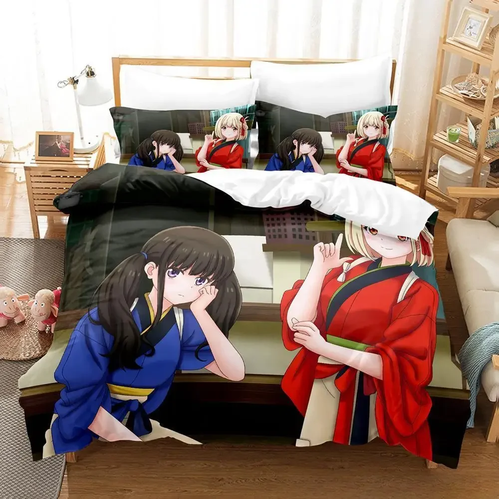 3d Print Anime Kawaii Girl Lycoris Recoil Bedding Set Single Twin Full Queen King Size Bed Set Adult Kid Bedroom Duvetcover Sets
3d Print Anime Kawaii Girl Lycoris Recoil Bedding Set Single Twin Full Queen King Size Bed Set Adult Kid Bedroom Duvetcover Sets