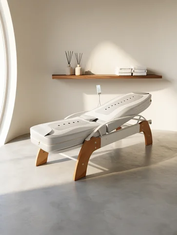 Migun Hot Heated Portable Korea Cheap Nuga Best Warm LCD Automatic Electric Rolling Thermal Jade Stone Massage Bed