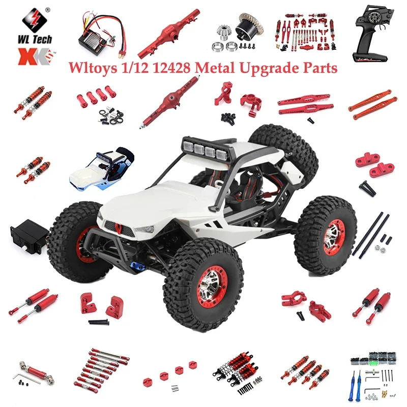 Wltoys-металлические украшения для автомобиля, дирижайный металлический аксессуар для эскалации 1/12, аксессуары из сменного алюминия, 12423, 12427, 12428
Wltoys-металлические украшения для автомобиля, дирижайный металлический аксессуар для эскалации 1/12, аксессуары из сменного алюминия, 12423, 12427, 12428