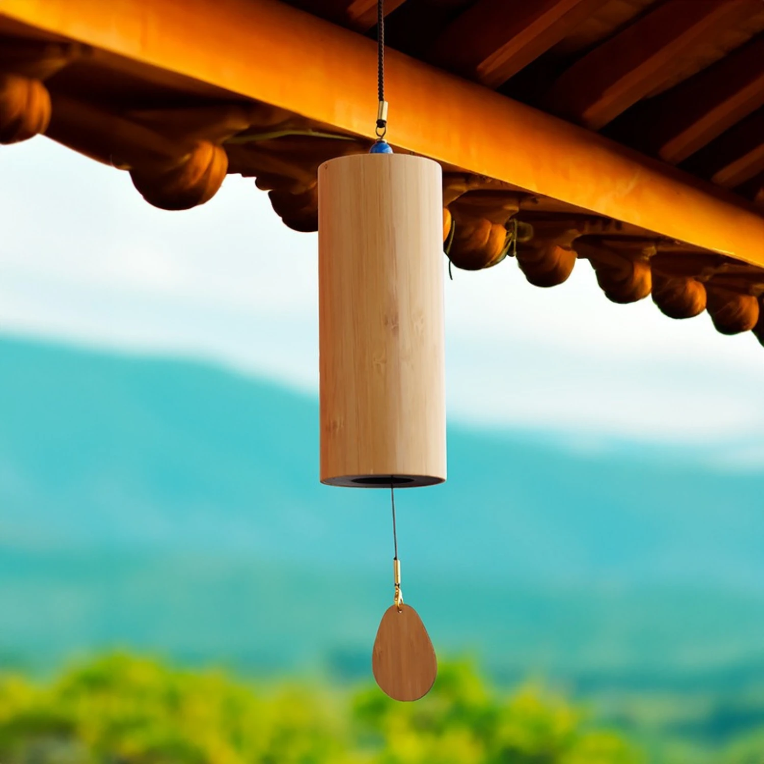 1pc Hanging Bamboo Wind Chimes, Hanging Ornament, Wind Chimes Crafts For Outside Decoration, Outdoor Garden Hanging Ornaments
1pc Hanging Bamboo Wind Chimes, Hanging Ornament, Wind Chimes Crafts For Outside Decoration, Outdoor Garden Hanging Ornaments