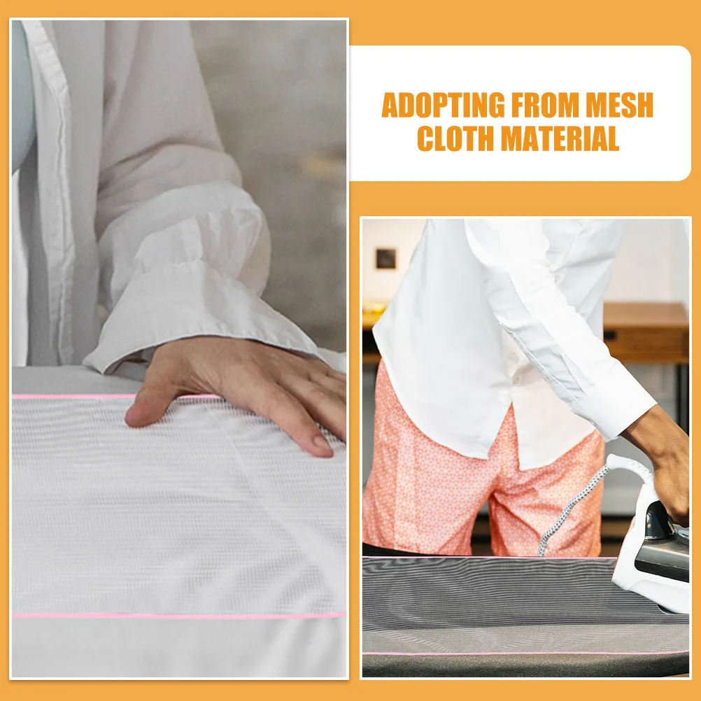 2Pcs Non Slip Ironing Mat High Temperature Protective Pressing Cloth Heat Resistant Mesh Ironing Pad for Table Clothes Care
2Pcs Non Slip Ironing Mat High Temperature Protective Pressing Cloth Heat Resistant Mesh Ironing Pad for Table Clothes Care