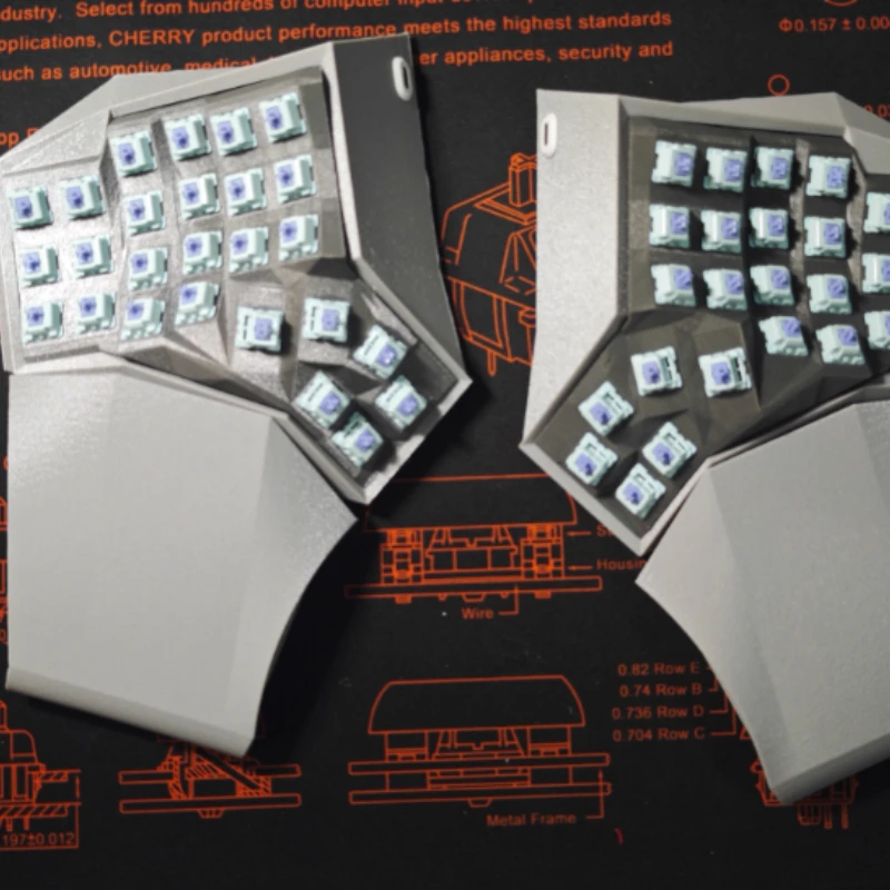 Комплект разделенной клавиатуры AM Hatsu, одномодовая проводная VIAL PETG, горячая замена, изготовленная на заказ механическая клавиатура, игровая офисная клавиатура для киберспорта
Комплект разделенной клавиатуры AM Hatsu, одномодовая проводная VIAL PETG, горячая замена, изготовленная на заказ механическая клавиатура, игровая офисная клавиатура для киберспорта