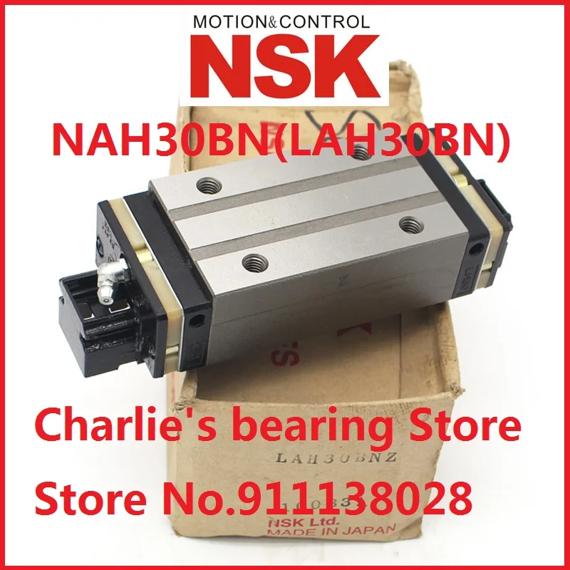 1pc 100% brand new original genuine NSK brand carriage block model NAH30BN(LAH30BN)
1pc 100% brand new original genuine NSK brand carriage block model NAH30BN(LAH30BN)