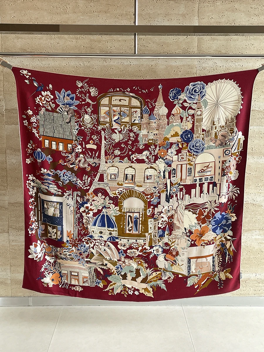 Double Face Winter Shawls Hems Hand Rollerd Scarf Luxury Designer Shawls Women Silk Wool Scarves Lover Christmas Gift 135CM
Double Face Winter Shawls Hems Hand Rollerd Scarf Luxury Designer Shawls Women Silk Wool Scarves Lover Christmas Gift 135CM