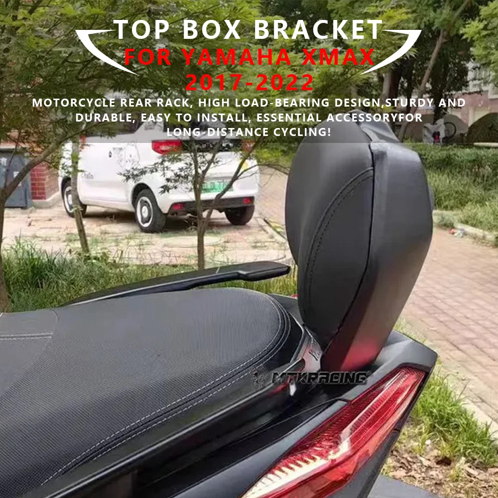 MTKRACING For YAMAHA XMAX 2017-2022 Motorcycle Rear Sissy Bar Passenger Back Rest Mounting Hardware Backrest Set Pad Cushion
MTKRACING For YAMAHA XMAX 2017-2022 Motorcycle Rear Sissy Bar Passenger Back Rest Mounting Hardware Backrest Set Pad Cushion